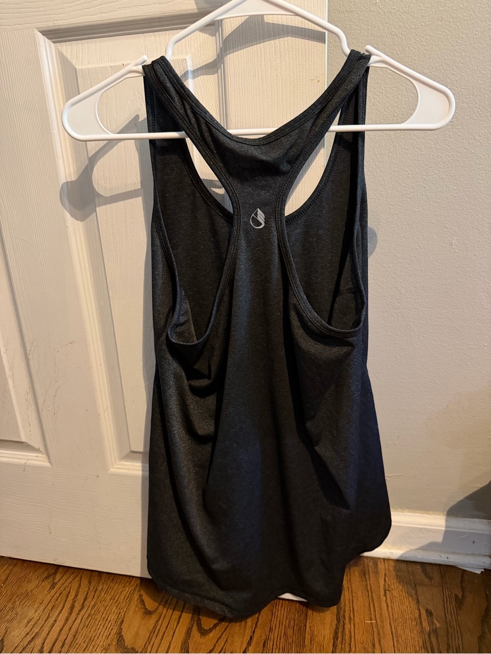 Lightweight Black Racerback Tank Top - Performance Fit - Picture 3 of 3